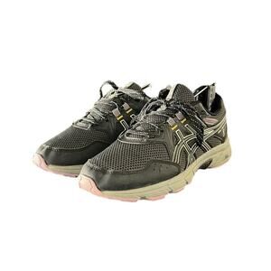 Women's ASICS Gel-Venture 8 Trail Running Shoes Black Lilac/Pink Size 6